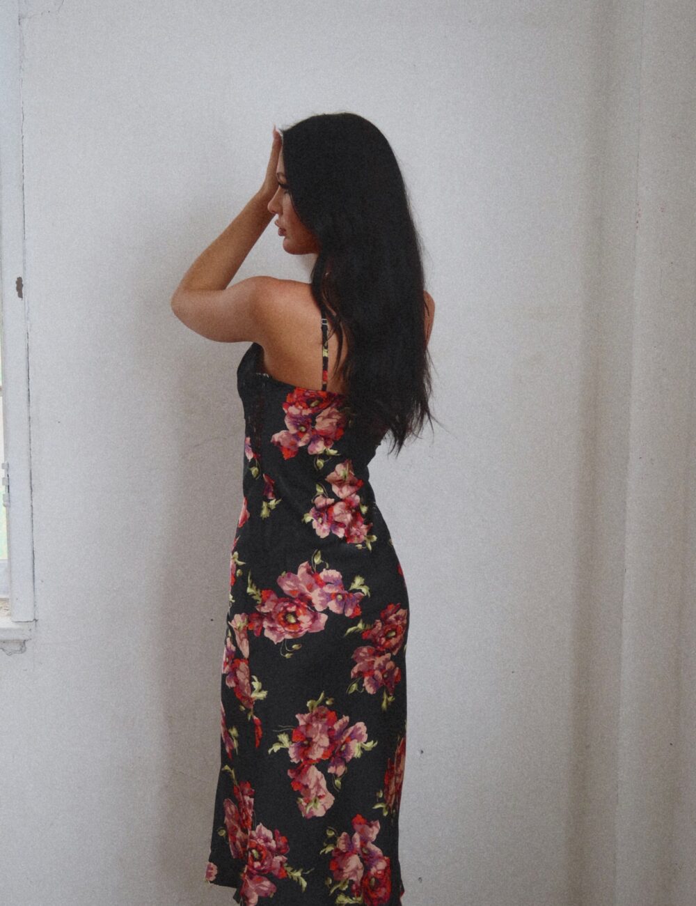 Aria Floral Midi Dress - Image 7